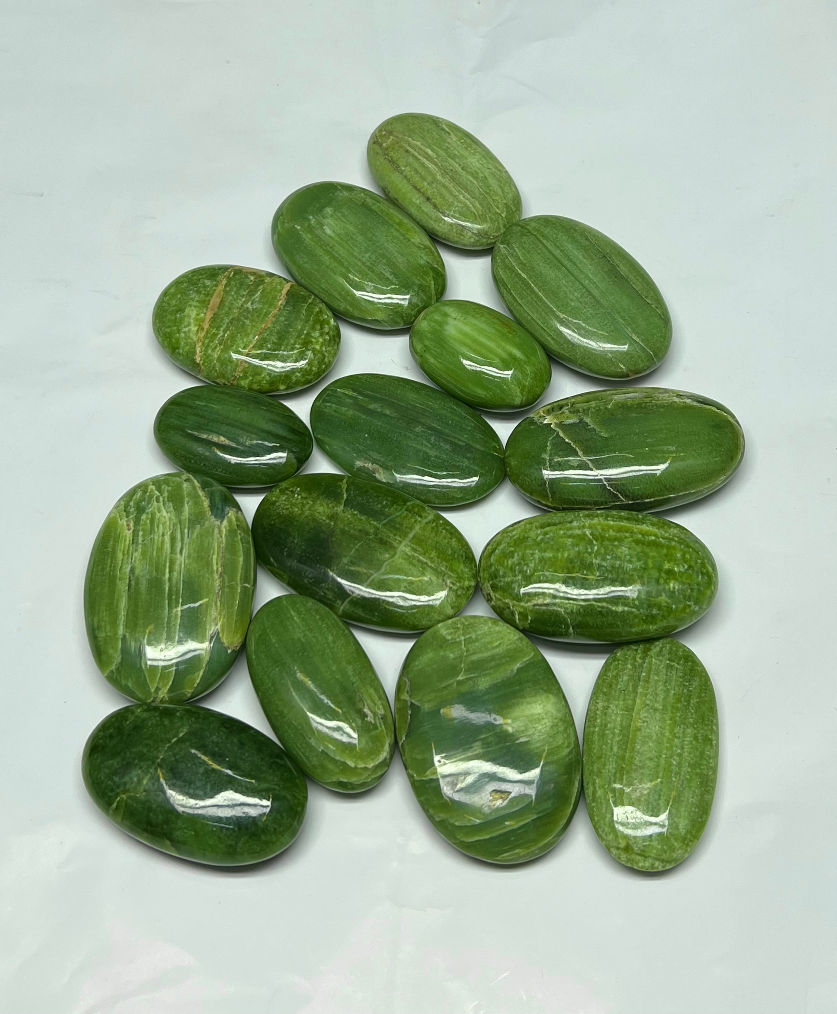 Natural Tremolite palmstones