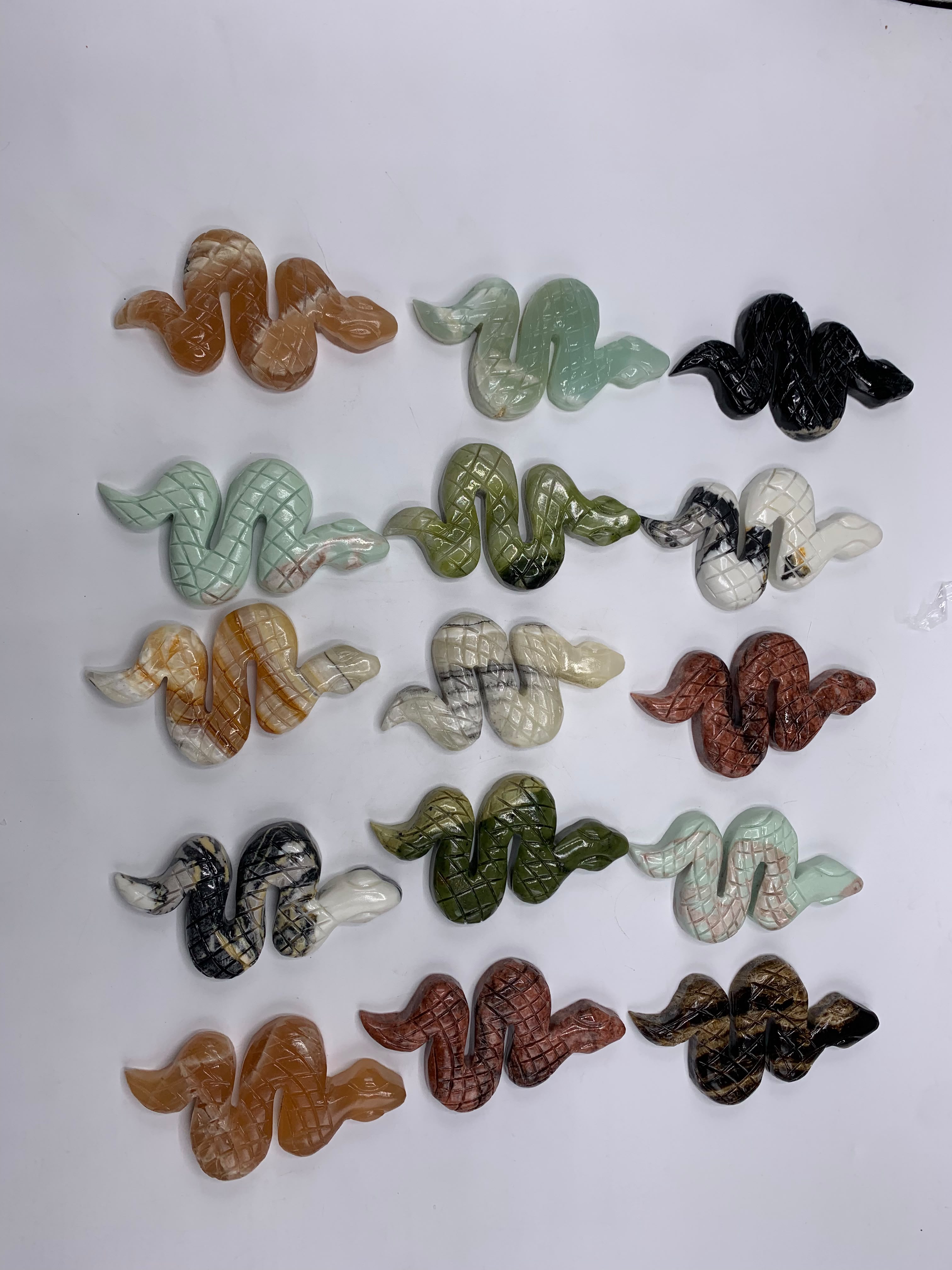 Natural Crystal Snakes