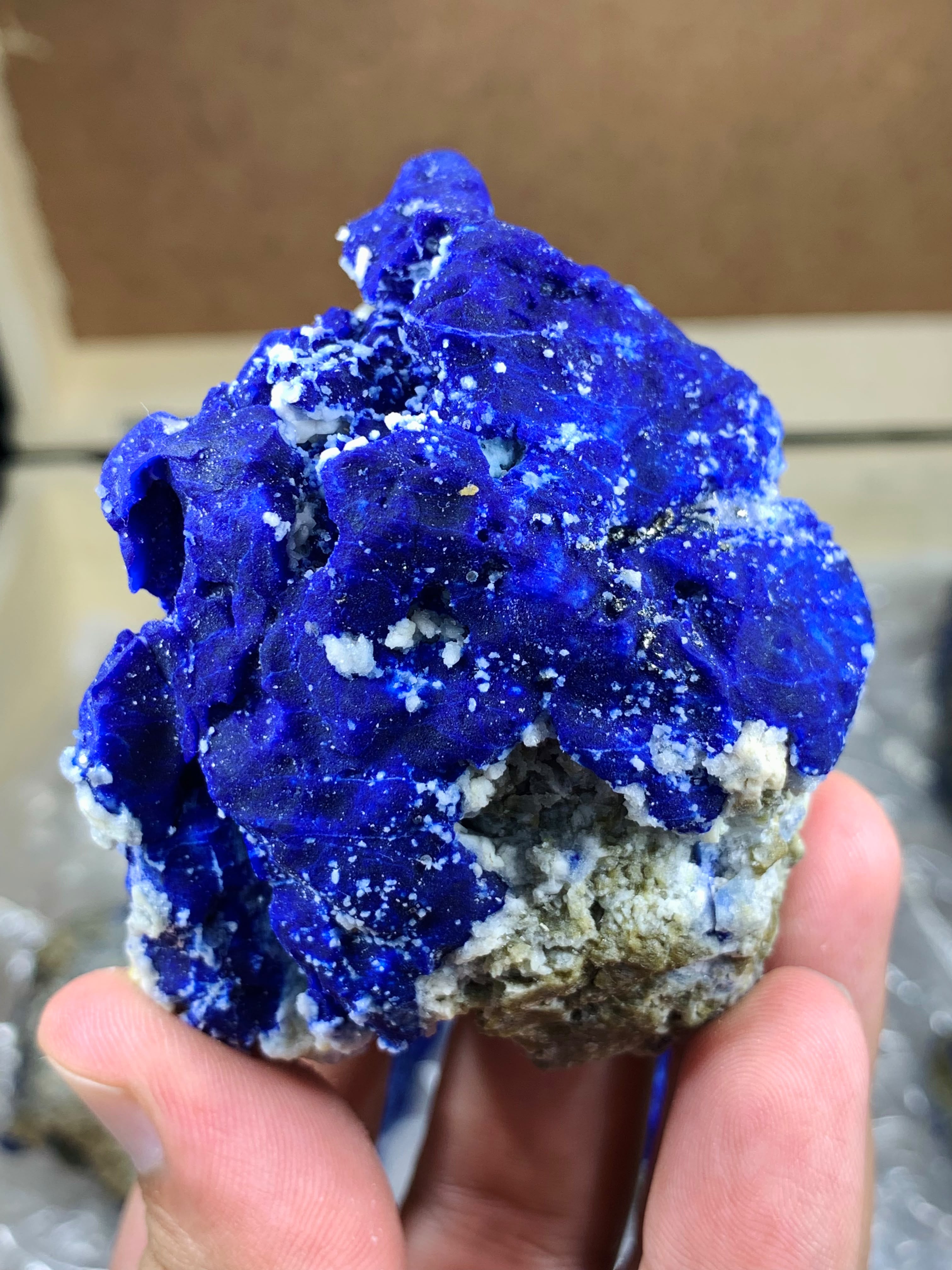 Natural Lazurite From Afghanistan Badkhashan