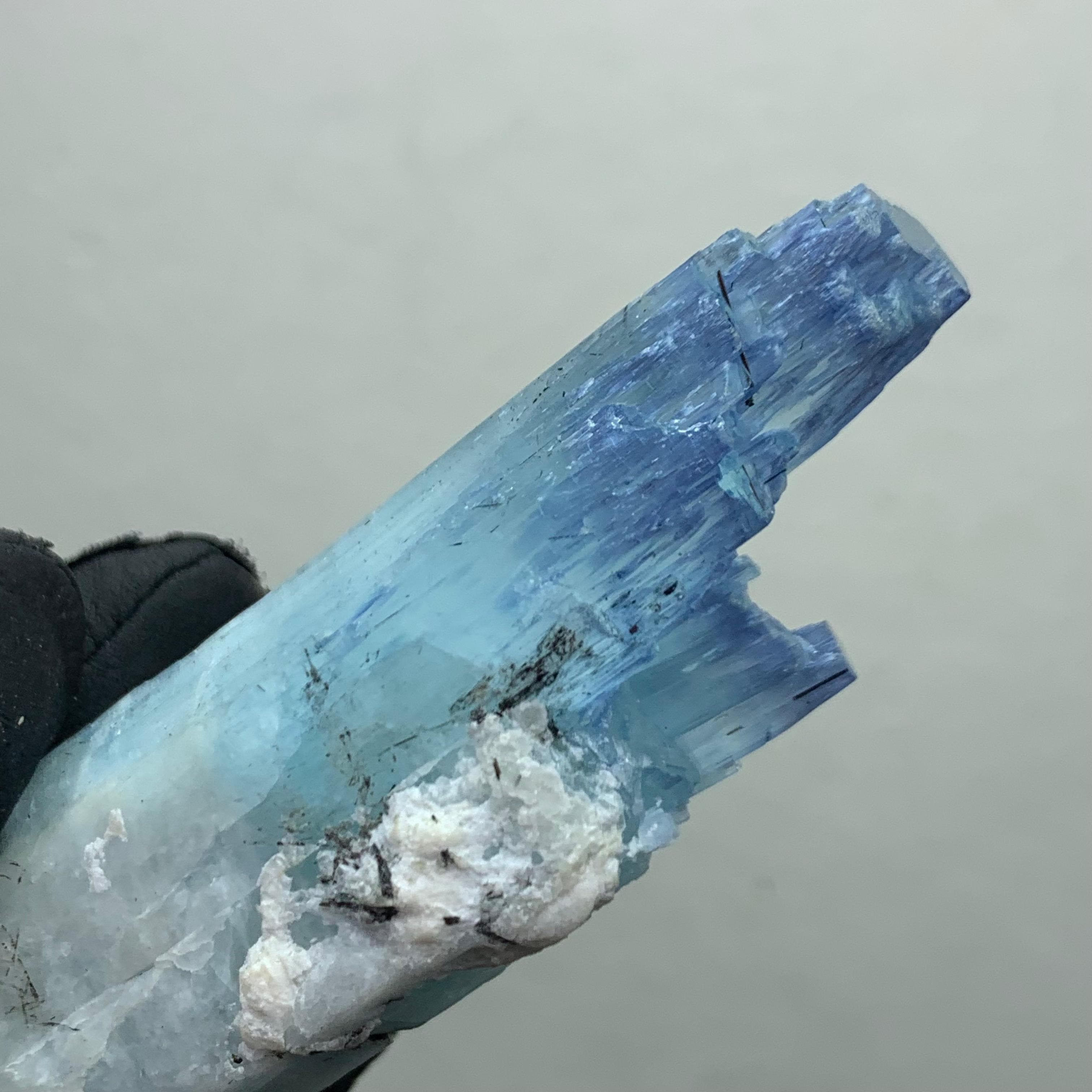 Unique Etched AQUAMARINE thumbnail 2