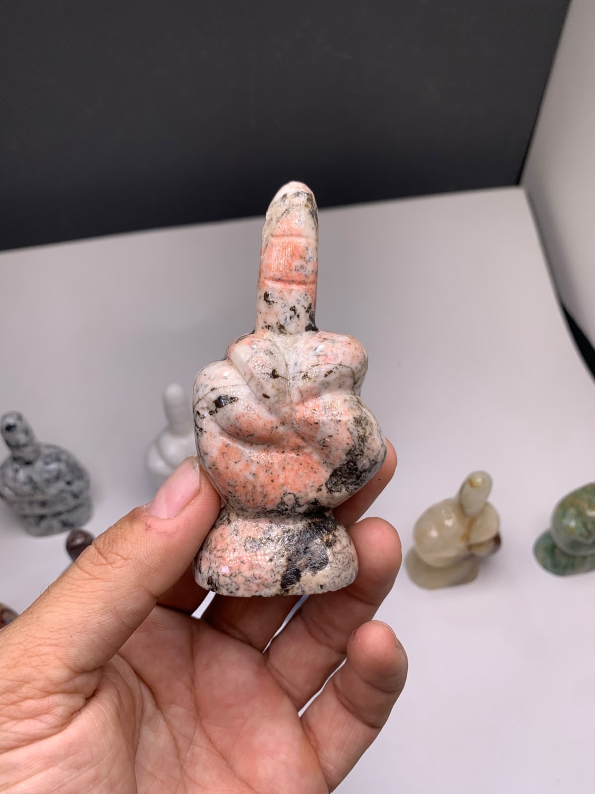 Outstanding Design Middle Finger Top Quality • 100% Natural thumbnail 2