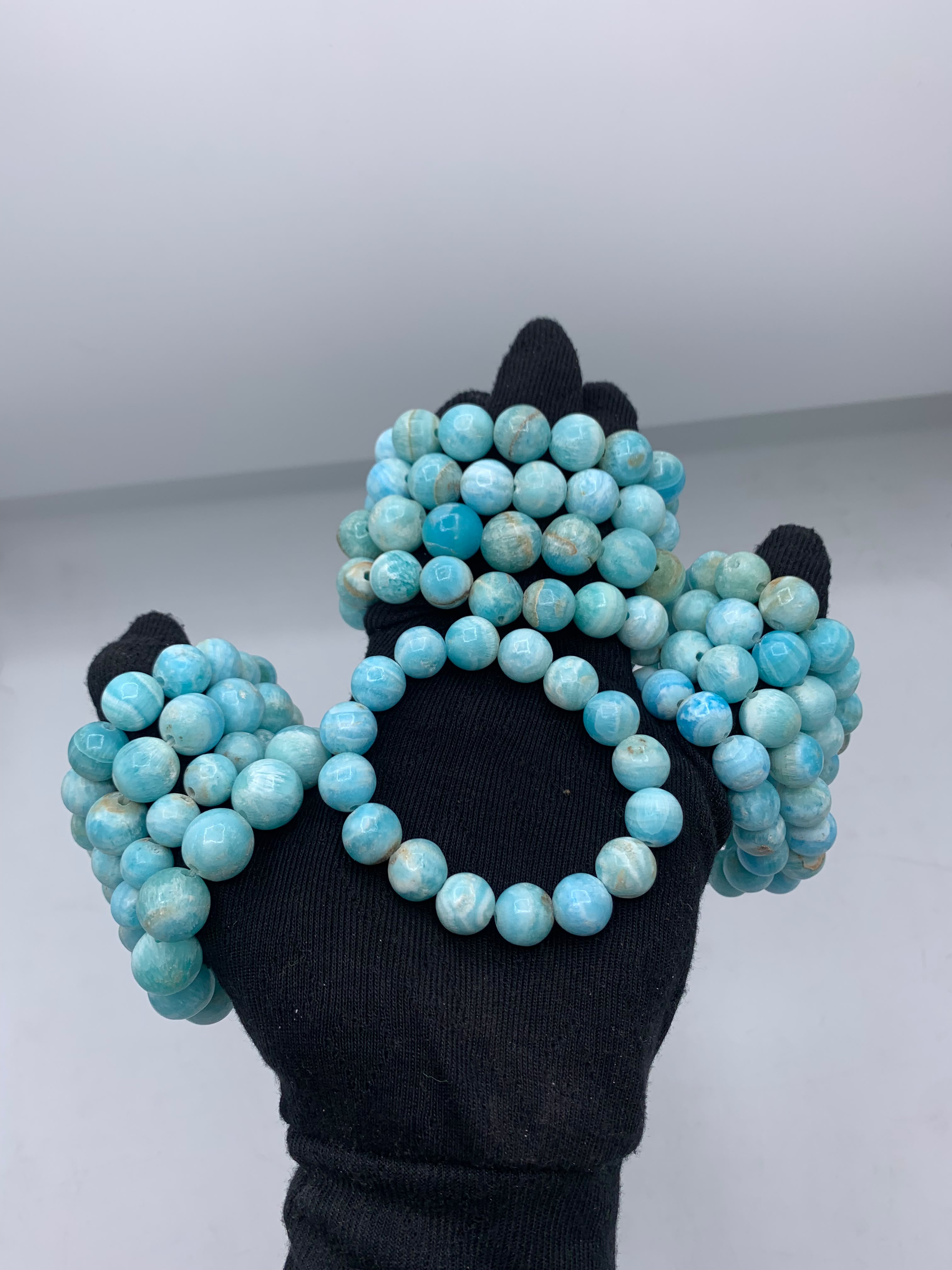 Natural Smithsonite Beaded Bracelet - Top Quality from Afghanistan