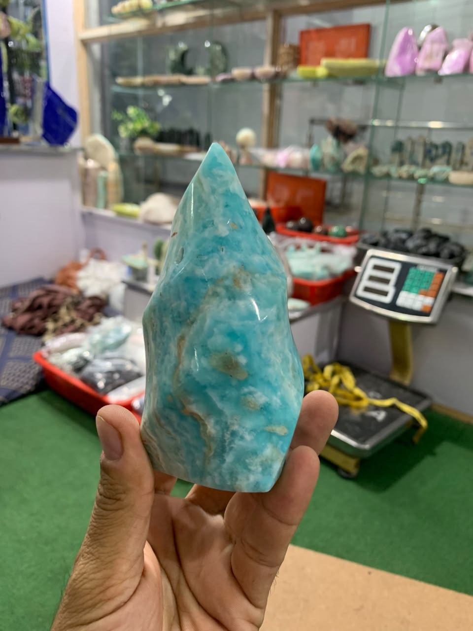 Blue Aragonite Flames thumbnail 2
